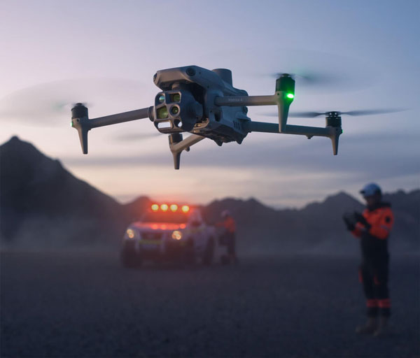 inspection des bâtiment avec un drone
